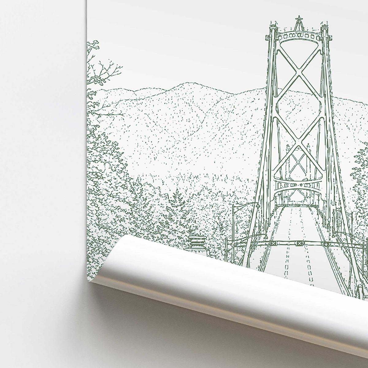 Lions Gate Approach Print