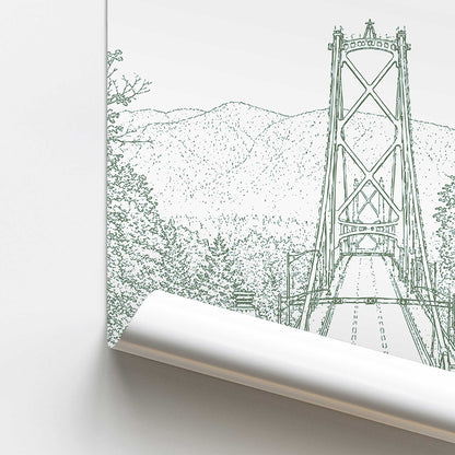 Lions Gate Approach Print