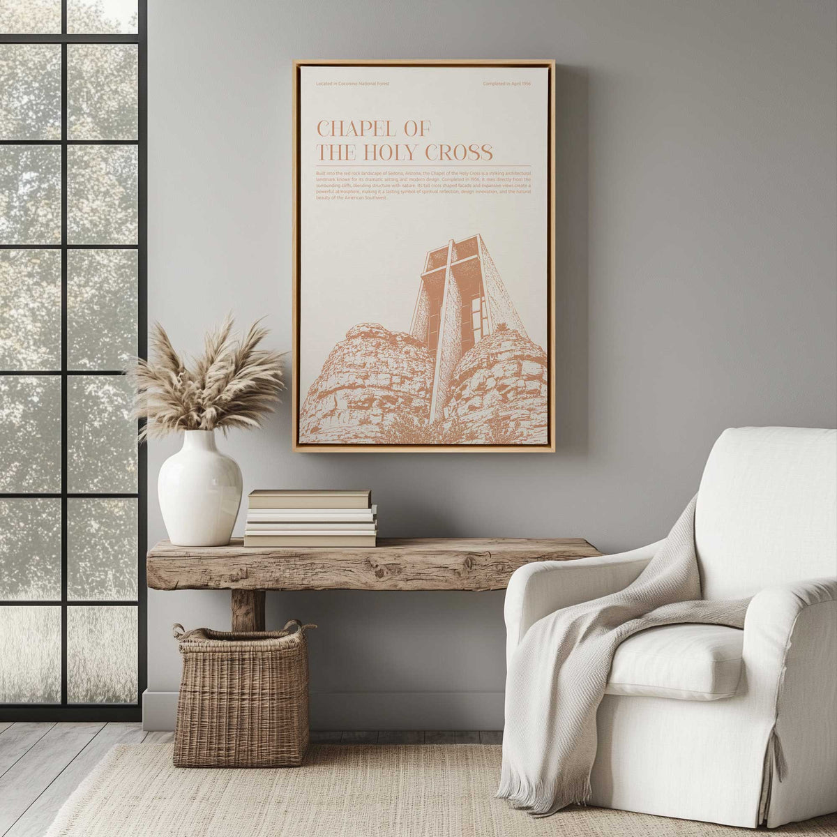 Picture of art in a room