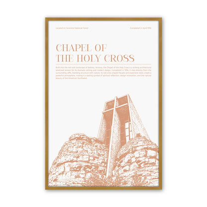 [Color:Polished Gold], Picture of art in a Polished Chrome frame