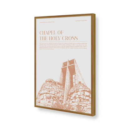[Color:Polished Gold], Picture of art in a Polished Chrome frame of the corner