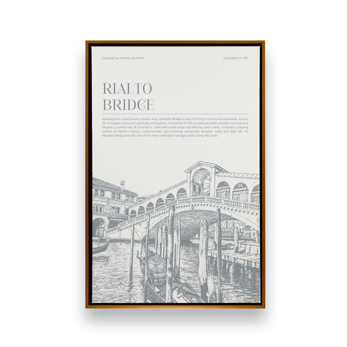 [Color:Polished Gold], Picture of art in a Polished Gold frame