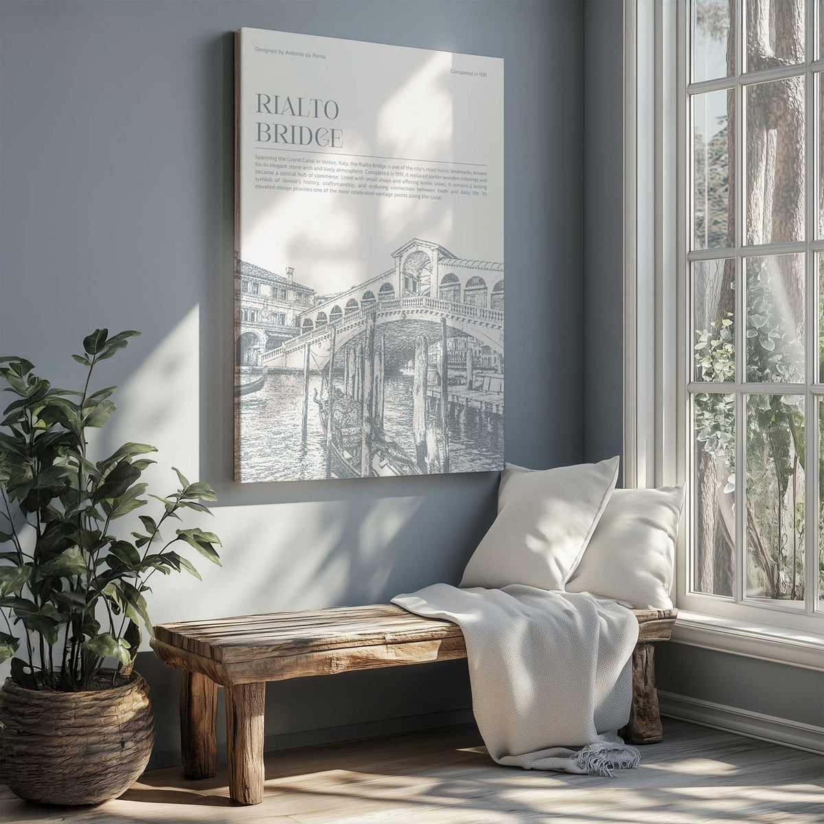 Picture of art in a room