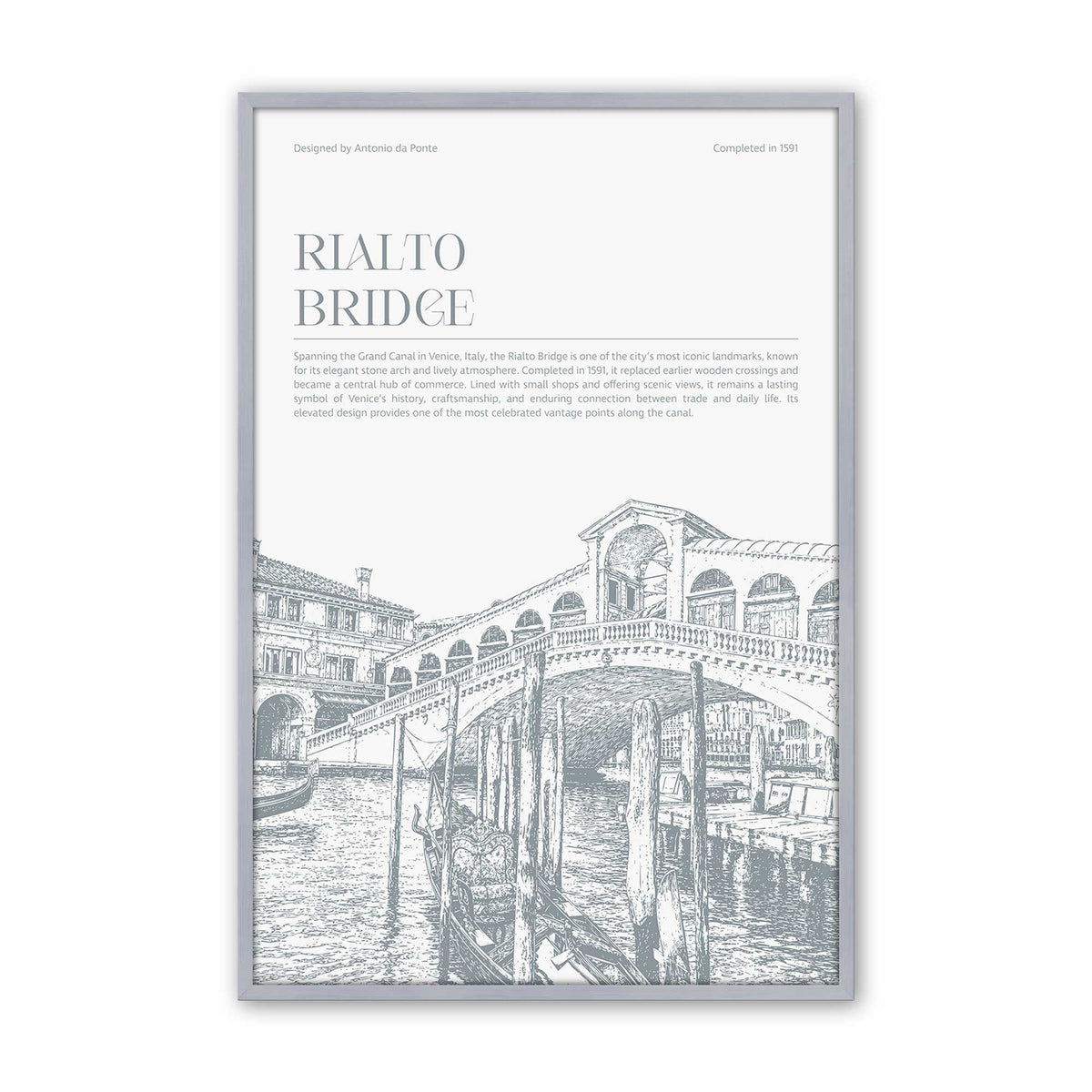 [Color:Polished Chrome], Picture of art in a Polished Chrome frame