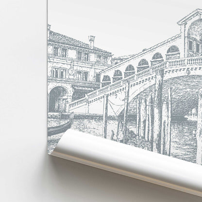 Rialto Canal View Print