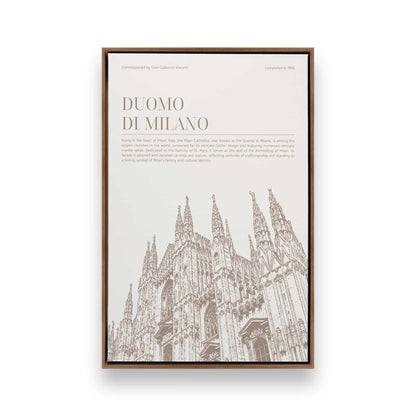 [Color:Walnut], Picture of art in a Walnut frame