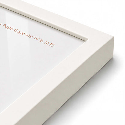 [Color:Opaque White], Picture of art in a Polished Chrome frame at an angle