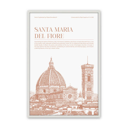 [Color:Opaque White], Picture of art in a Polished Chrome frame