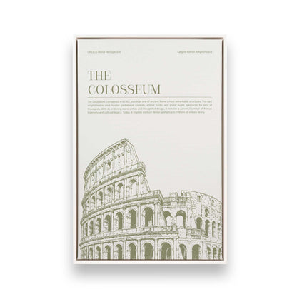 [Color:Opaque White], Picture of art in a White frame