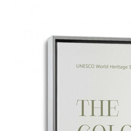 [Color:Polished Chrome], Picture of art in a Polished Chrome frame at an angle