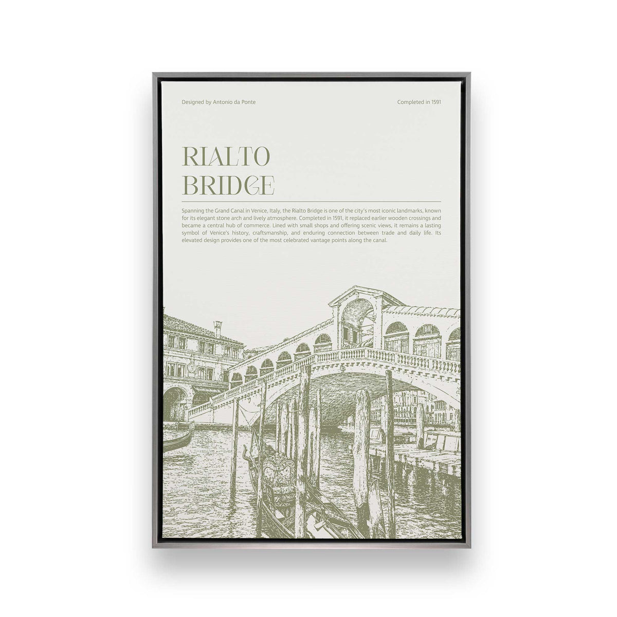 [Color:Polished Chrome], Picture of art in a Polished Chrome frame