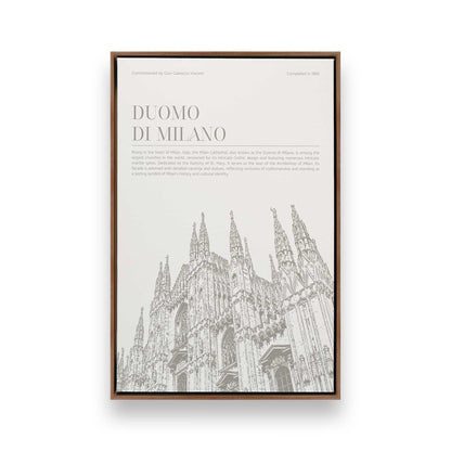 [Color:Walnut], Picture of art in a Walnut frame
