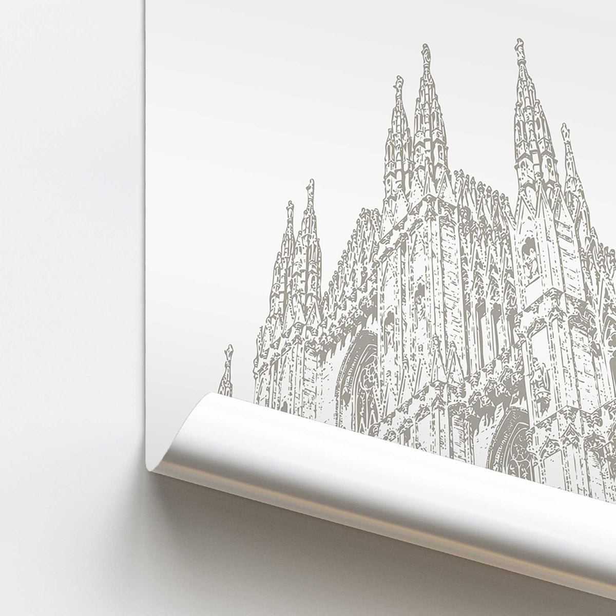 Milan Cathedral Reverie Print