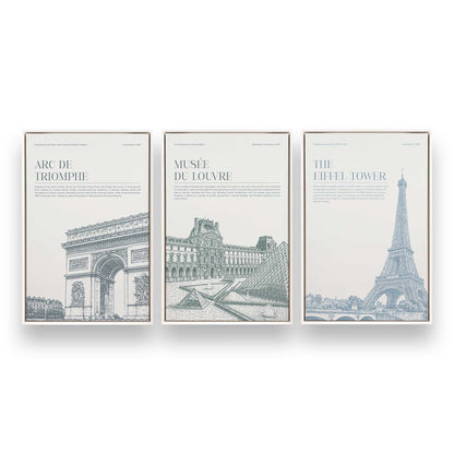 [Color:Opaque White], Picture of art in a White frame