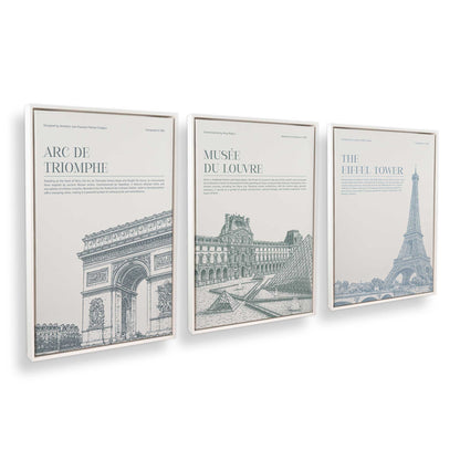 [Color:Opaque White], Picture of art in a White frame at an angle