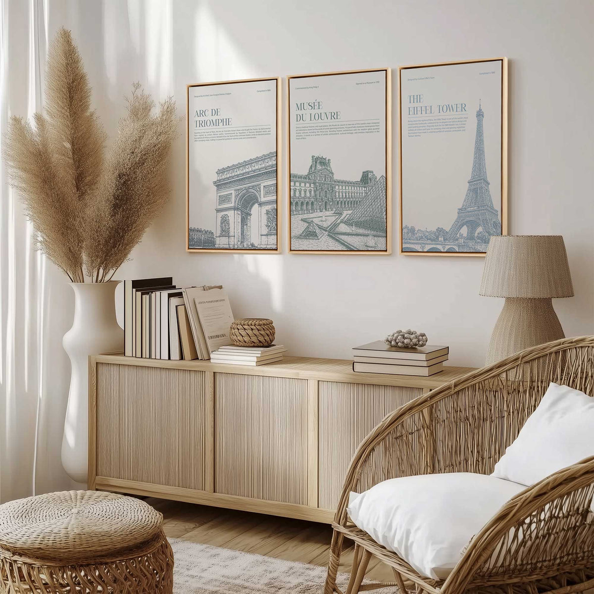 [Color:American Maple], Picture of art in an American Maple frame
