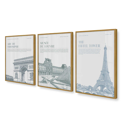 [Color:Polished Gold], Picture of art in a Polished Gold frame at an angle