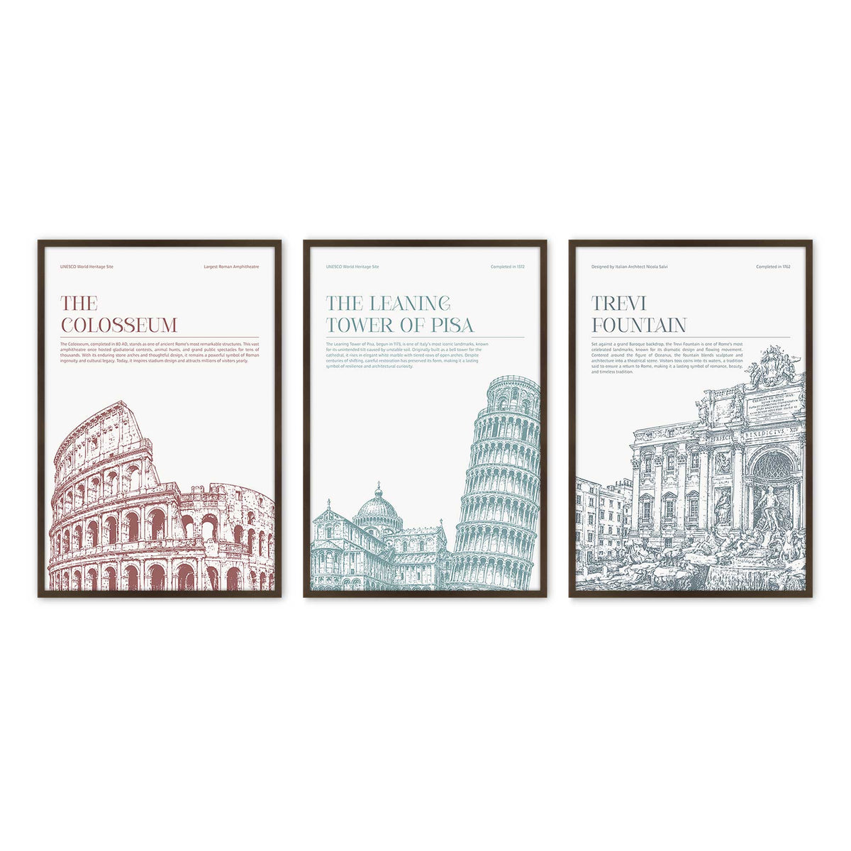 [Color:Belvinder Brown], Picture of art in a Belvinder Brown frame