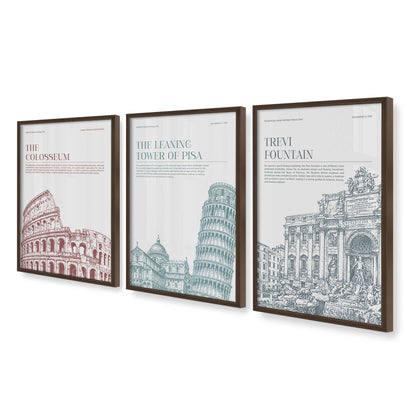 [Color:Belvinder Brown], Picture of art in a Belvinder Brown frame at an angle
