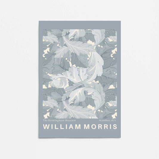Gray Acanthus by William Morris Promotional Rolled Print