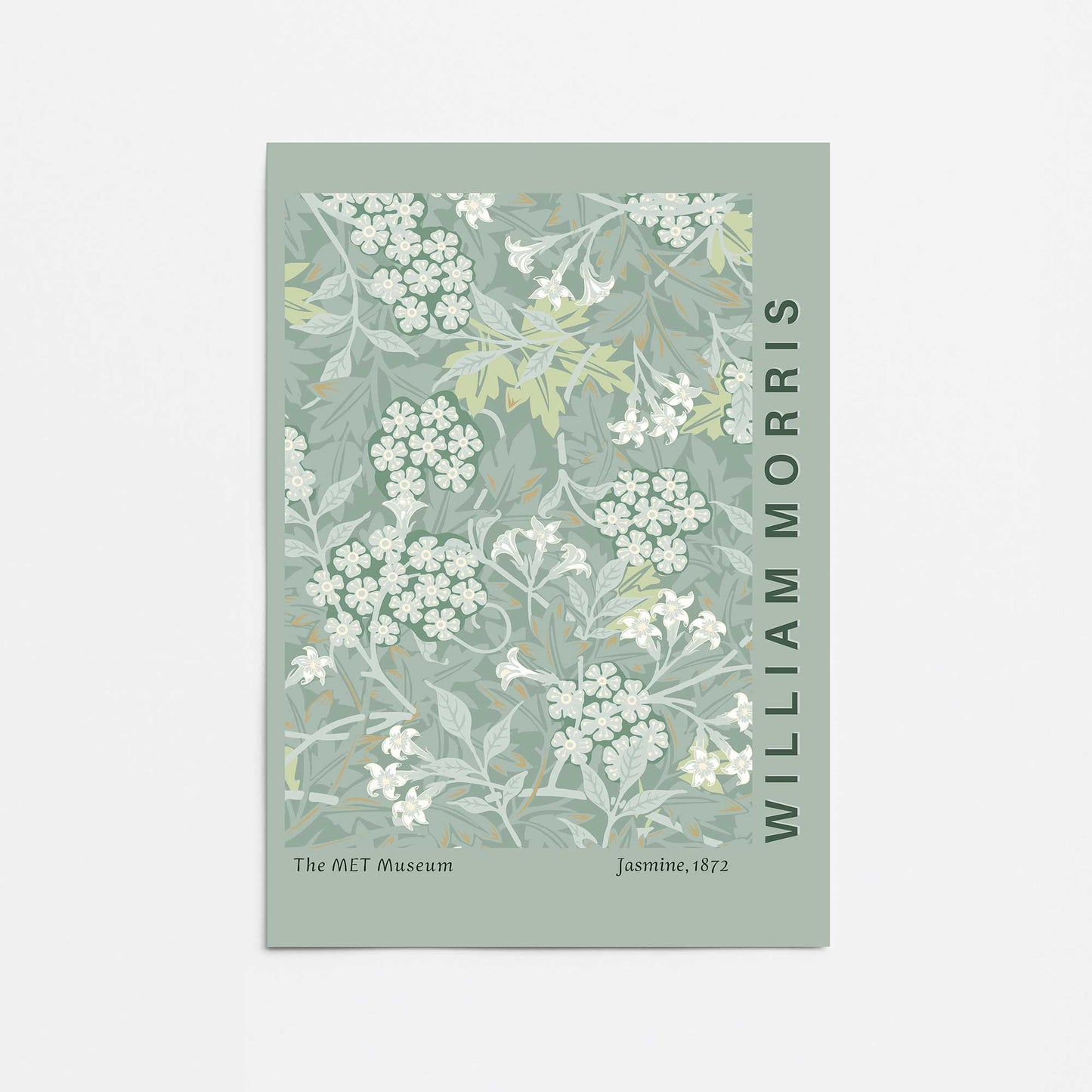 Green Jasmine by William Morris Promotional Rolled Print