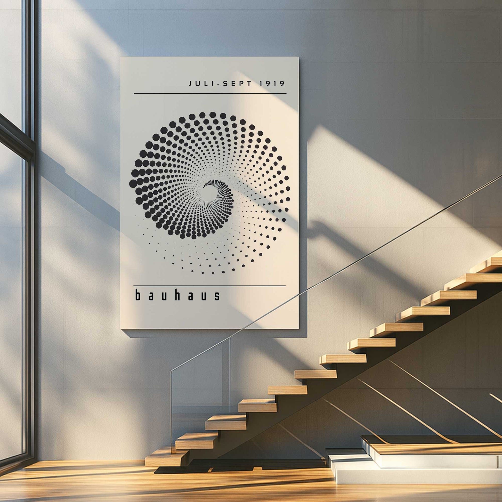 [Color:Stretched Canvas], Picture of art in a room
