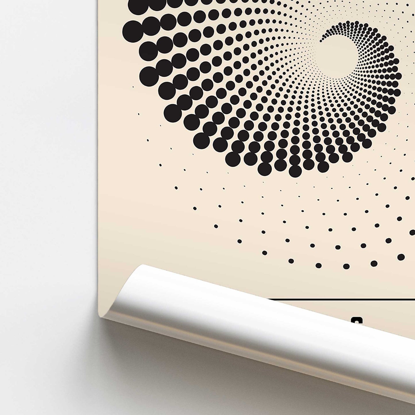 Bauhaus Optical Revolution Promotional Rolled Print