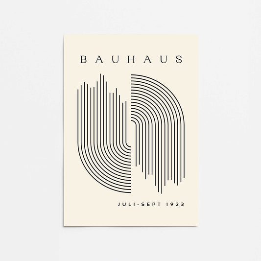 Bauhaus Duality 1923 Promotional Rolled Print