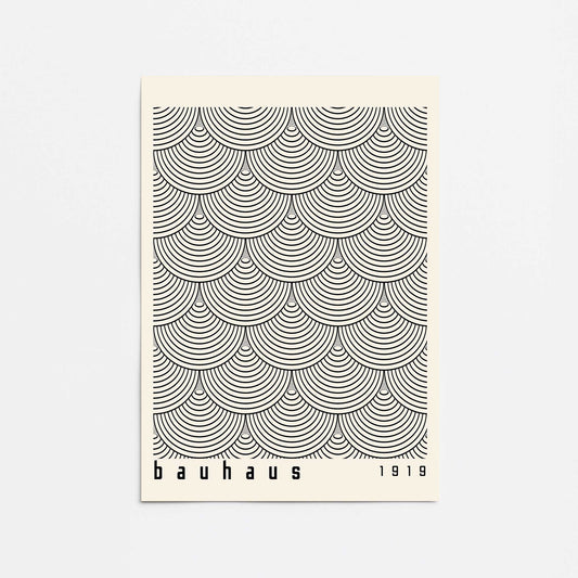 Echoing Bauhaus Arches Promotional Rolled Print