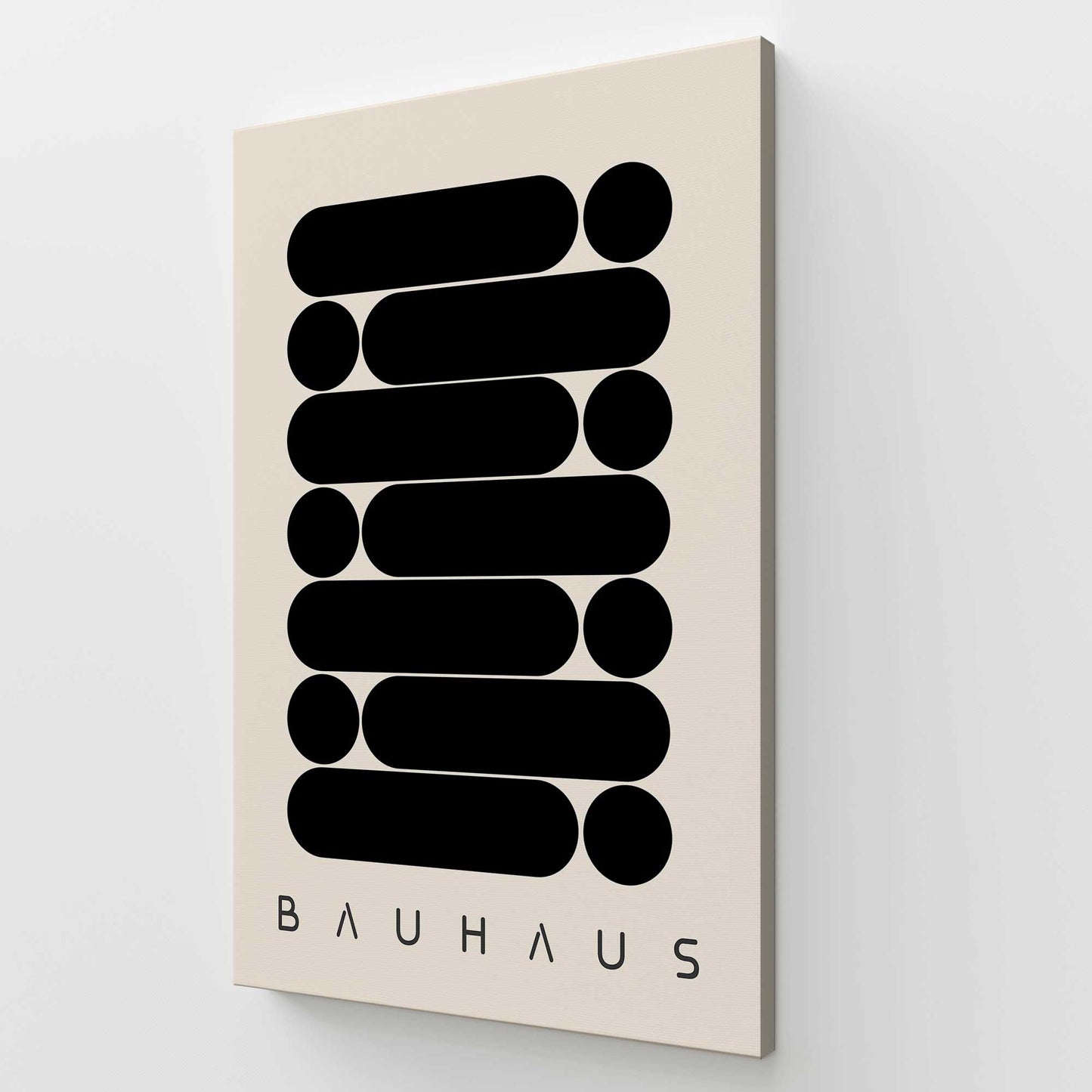 [Color:Stretched Canvas], Picture of art at an angle