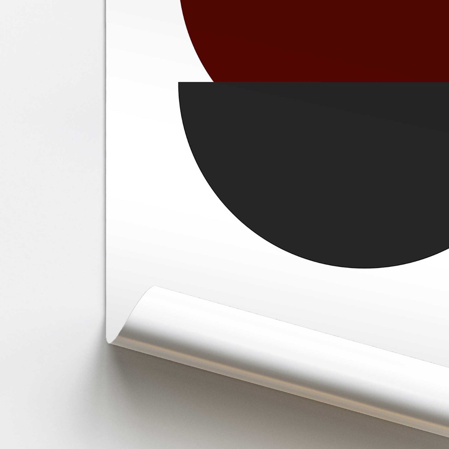 Bauhaus Balanced Forms Promotional Rolled Print