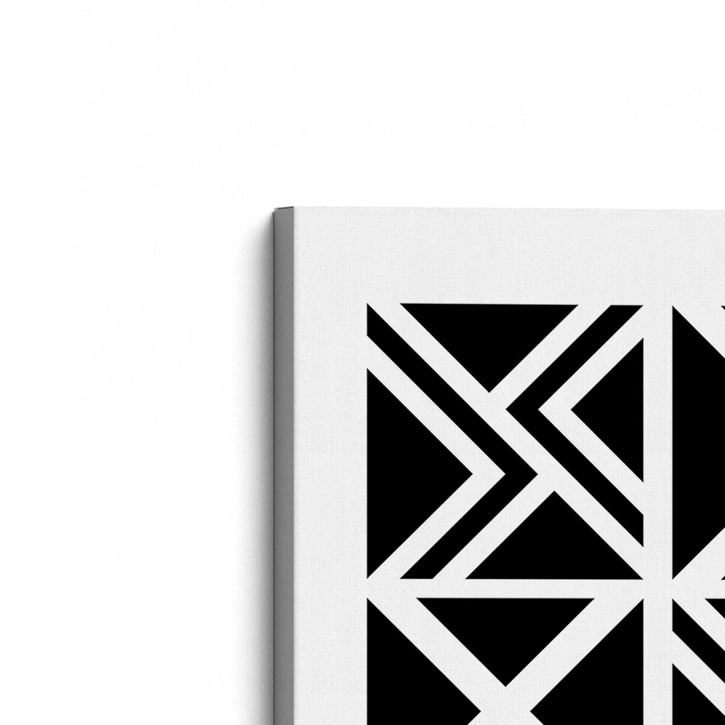 [Color:Stretched Canvas], Picture of the corner of the art