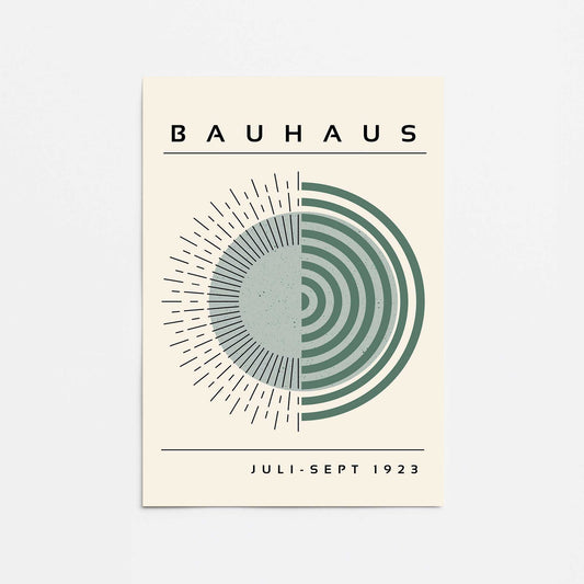 Bauhaus Echoing Rays Promotional Rolled Print
