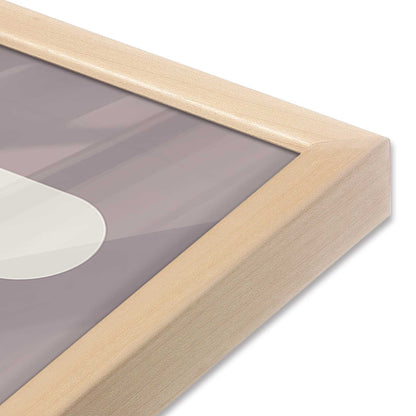 [Color:Raw Maple], Picture of art in a Raw Maple frame at an angle