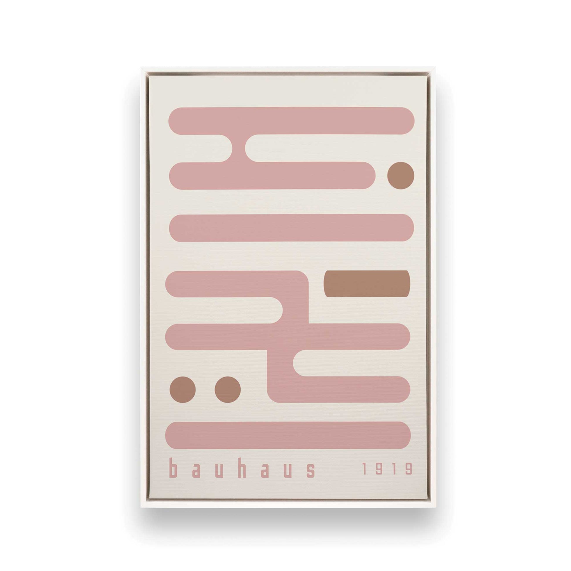 [Color:Opaque White], Picture of art in a White frame