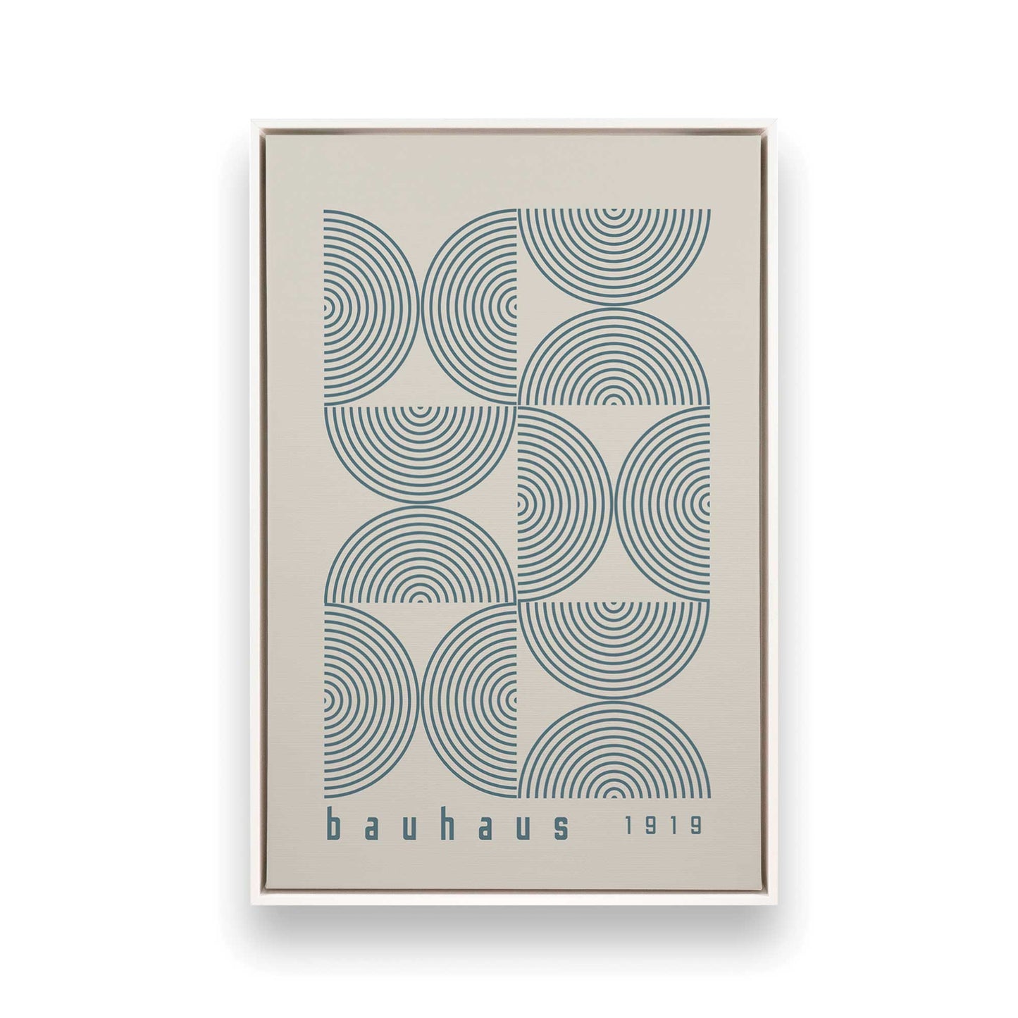 [Color:Opaque White], Picture of art in a White frame