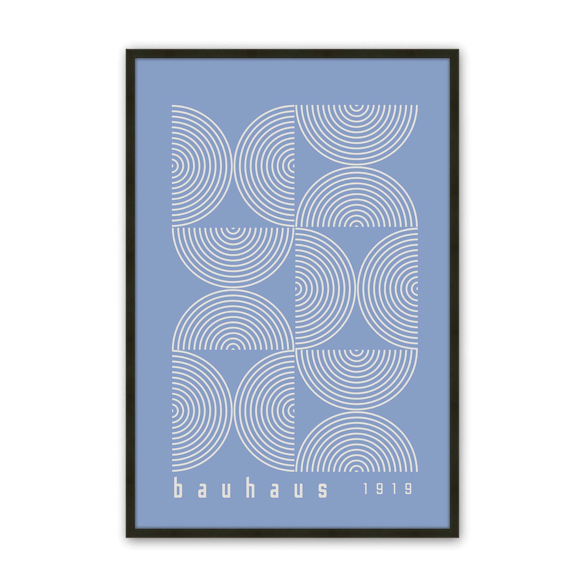 [Color:Satin Black], Picture of art in a Satin Black frame