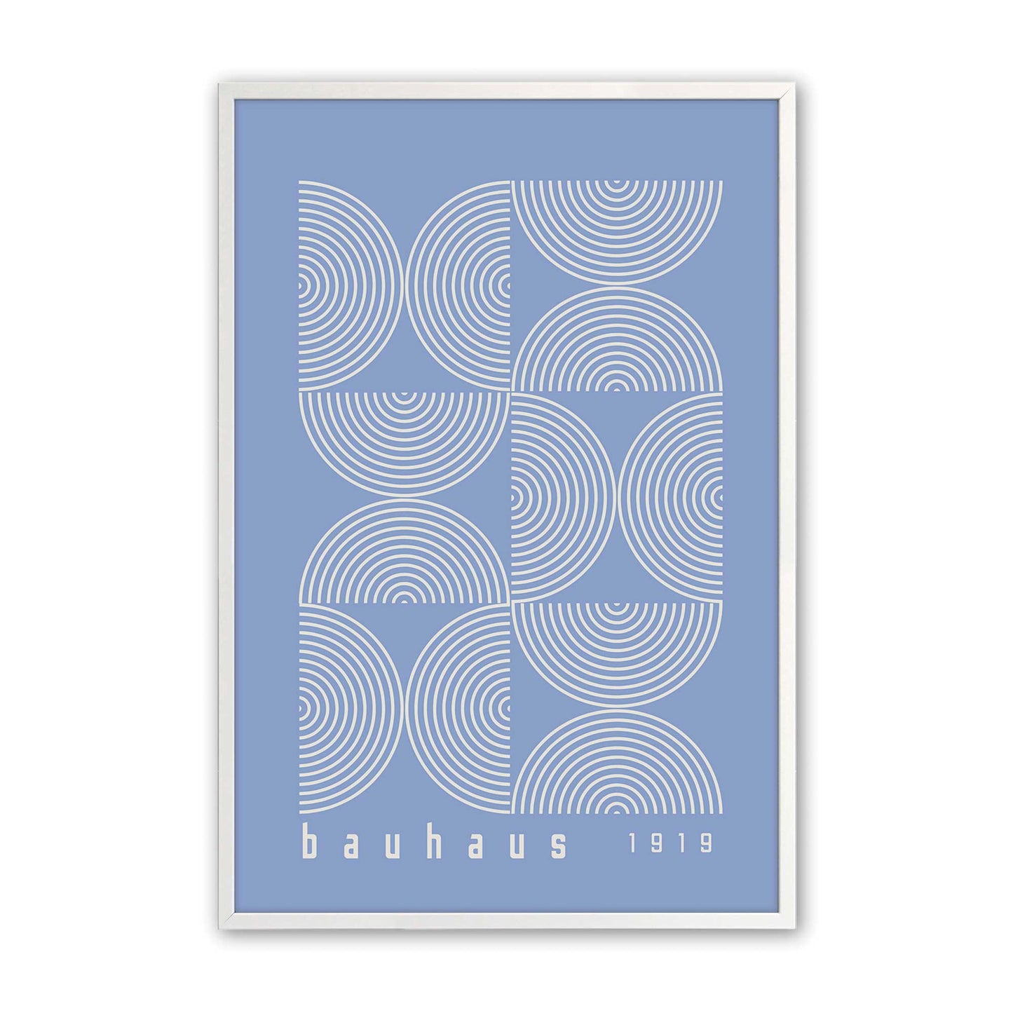 [Color:Opaque White], Picture of art in a Opaque White frame