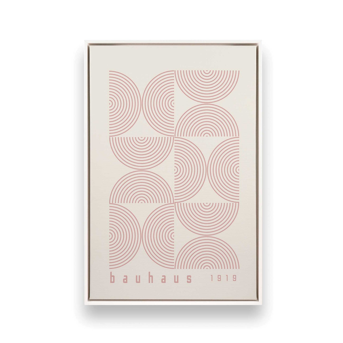 [Color:Opaque White], Picture of art in a White frame