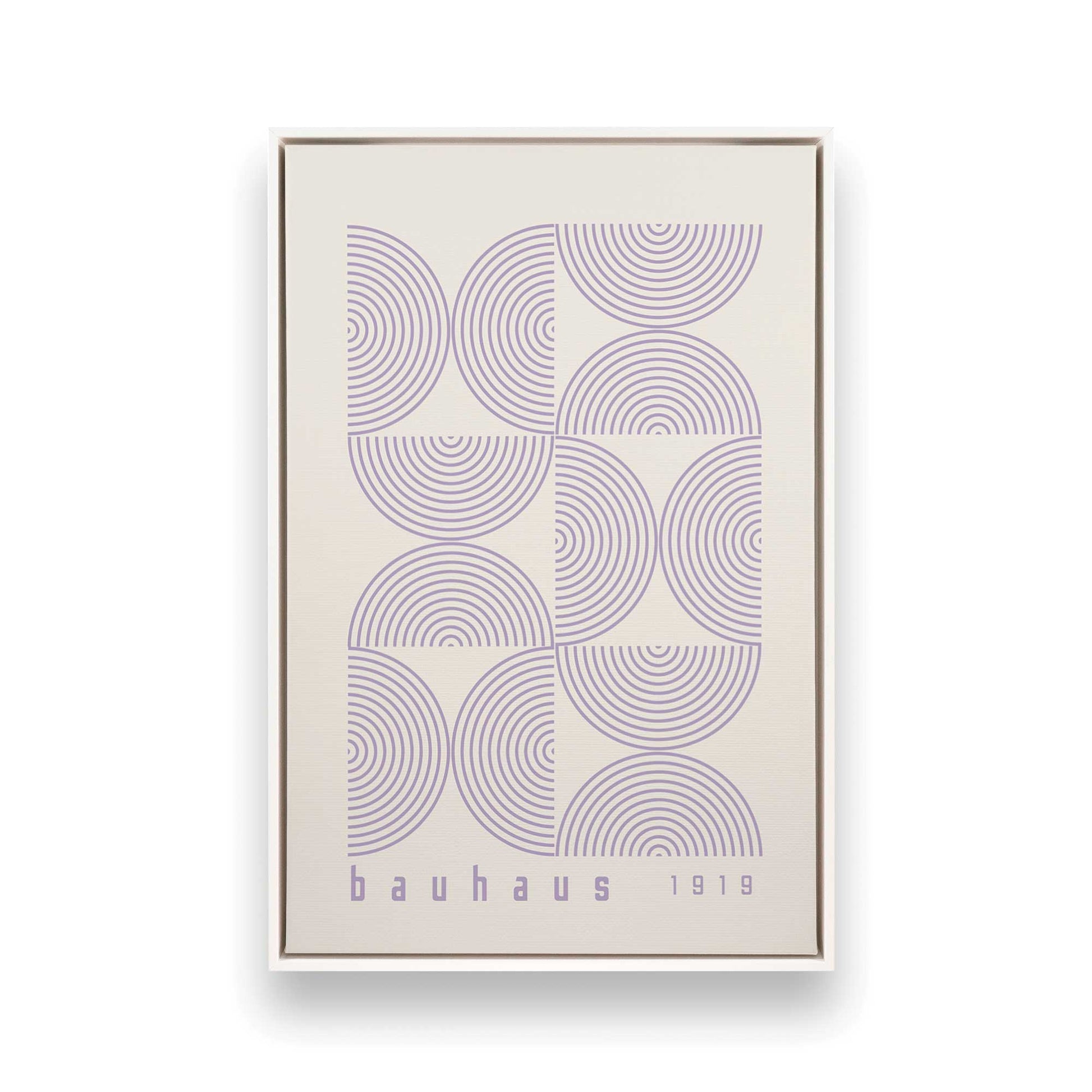 [Color:Opaque White], Picture of art in a White frame