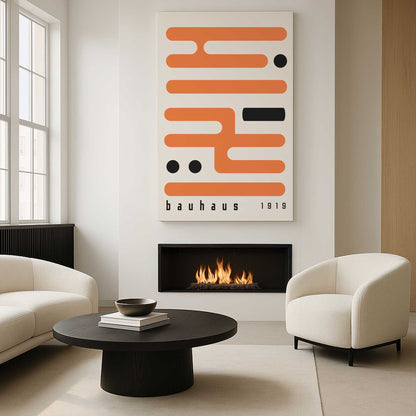 [Color:Stretched Canvas], Picture of art in a room