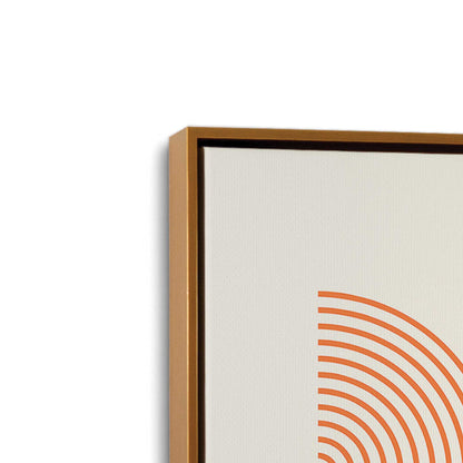 [Color:Polished Gold], Picture of art in a Polished Gold frame at an angle