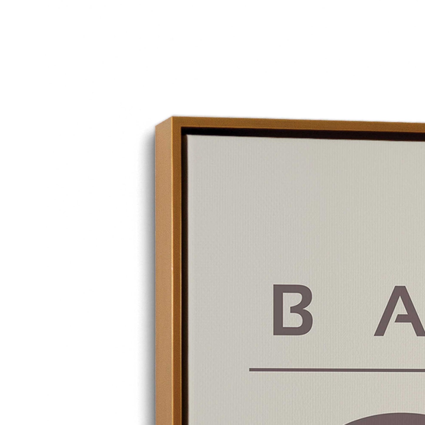 [Color:Polished Gold], Picture of the corner of the art
