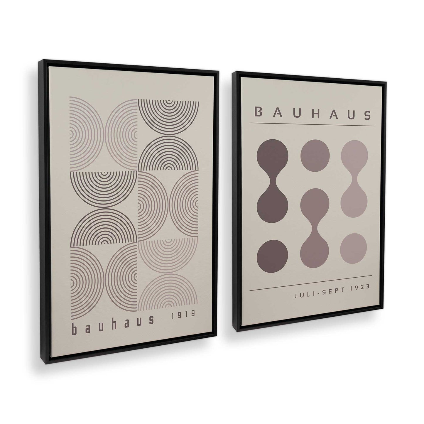 [Color:Satin Black], Picture of art in a Satin Black frame at an angle