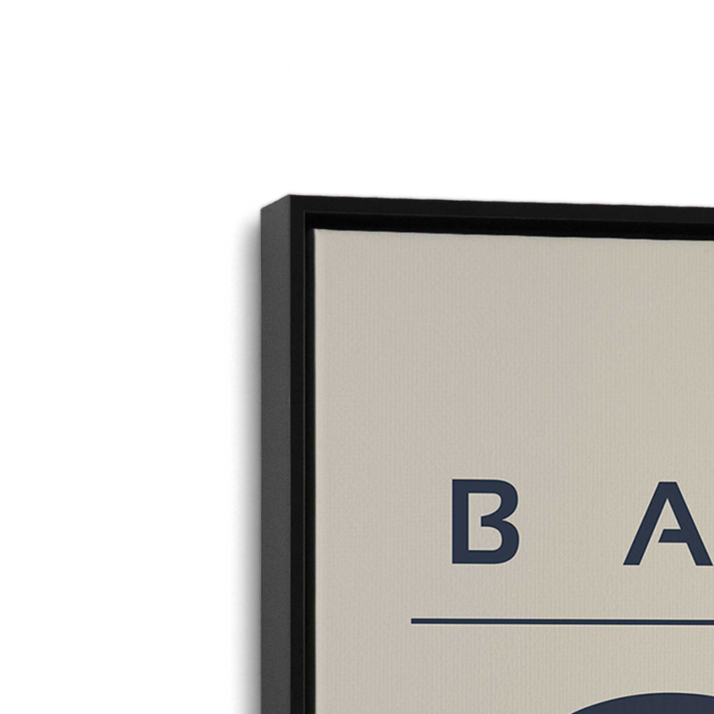 [Color:Satin Black], Picture of the corner of the art