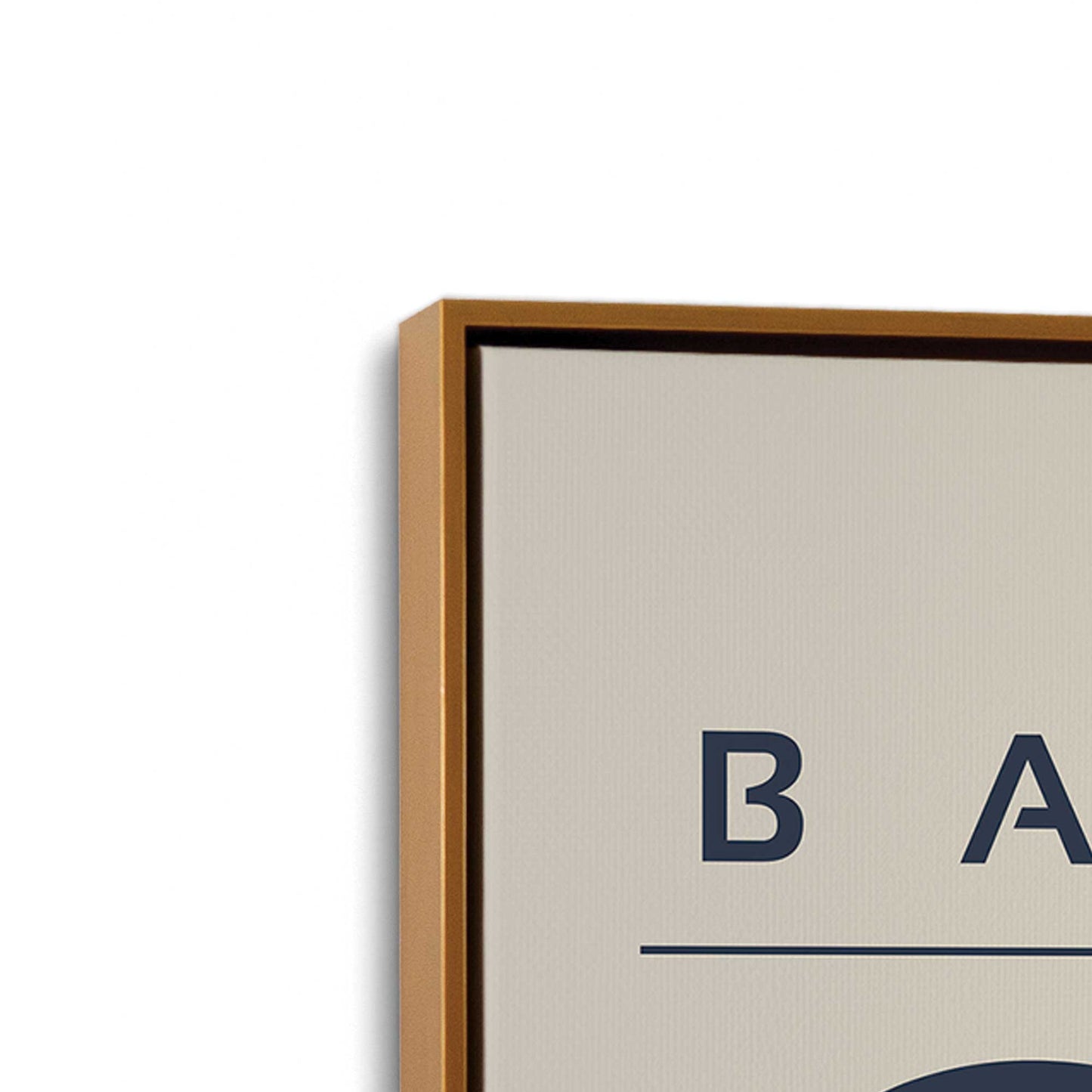 [Color:Polished Gold], Picture of the corner of the art