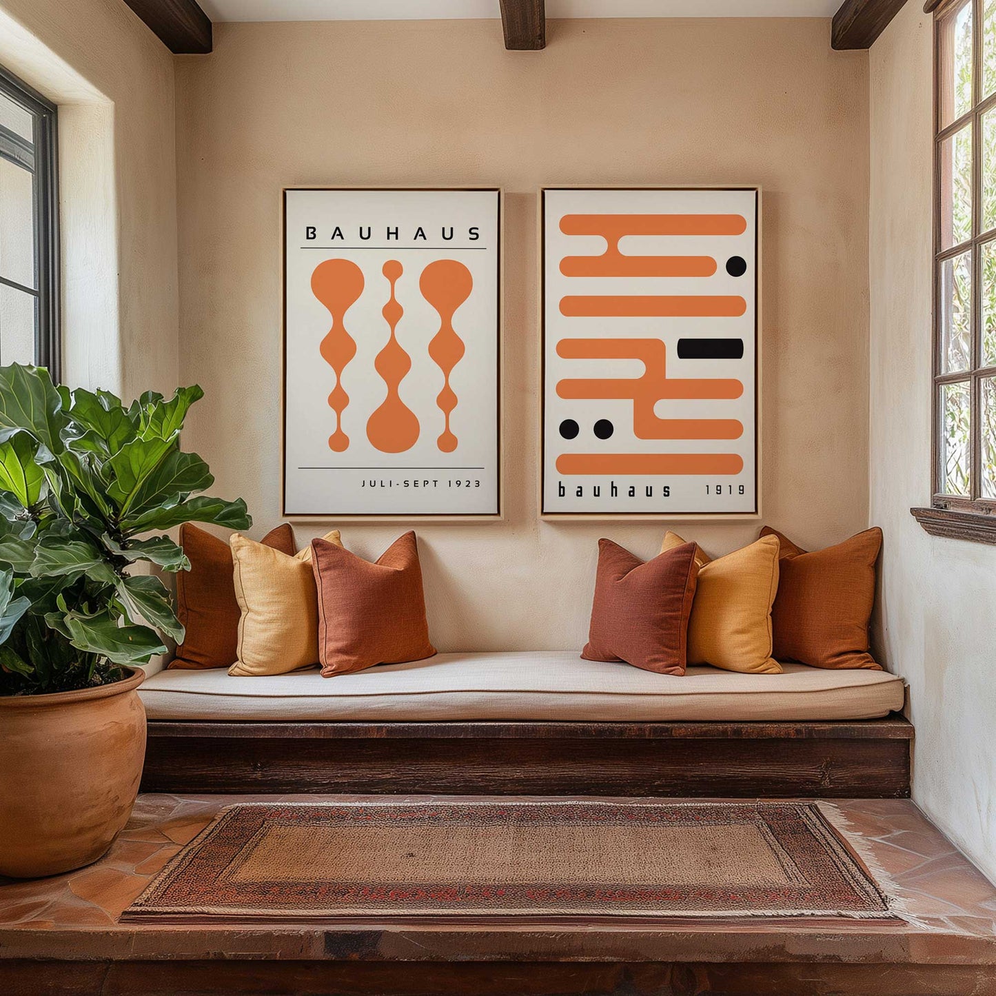 [Color:Opaque White], Picture of art in a White frame