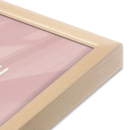 [Color:Raw Maple], Picture of art in a Raw Maple frame of the corner