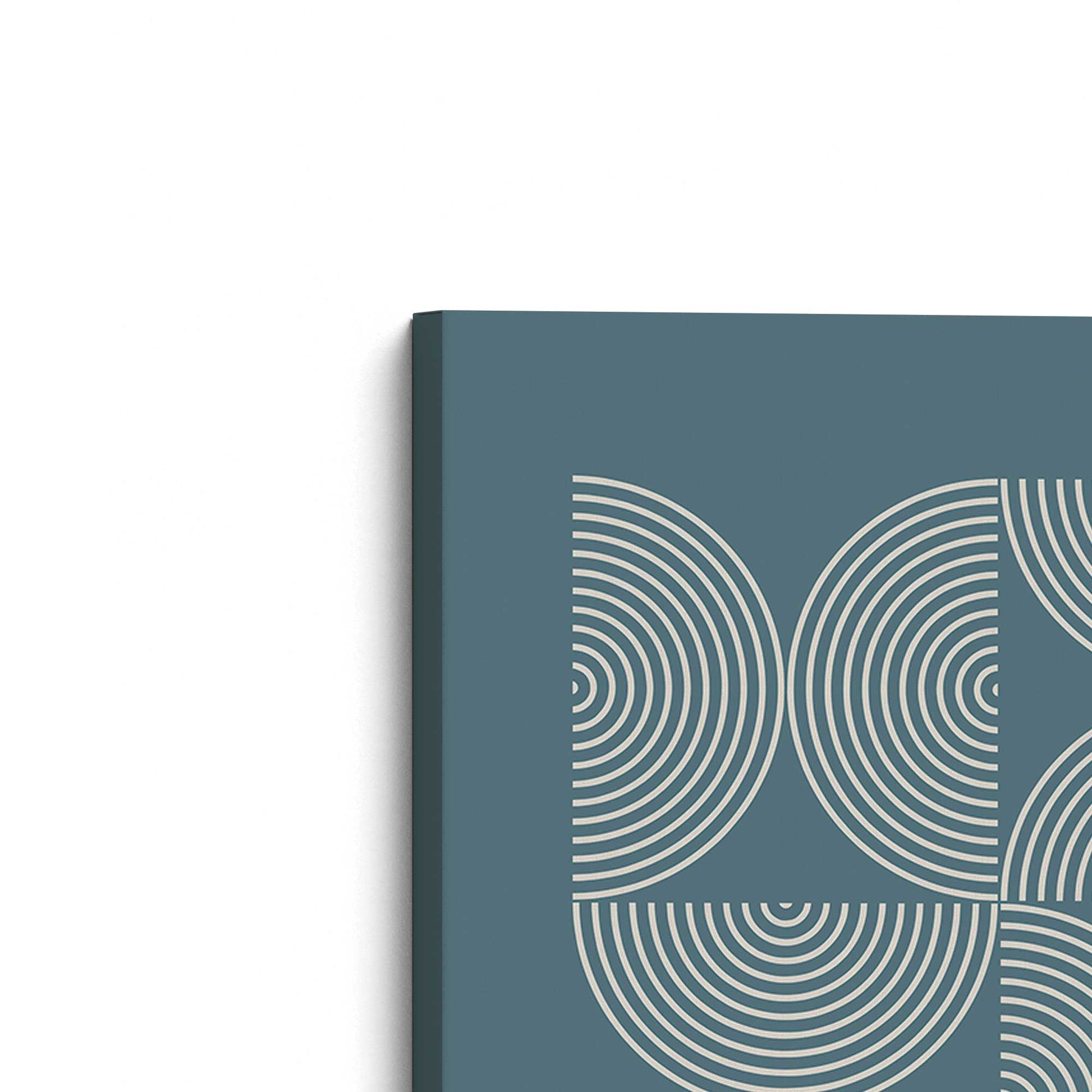 [Color:Stretched Canvas], Picture of the corner of the art