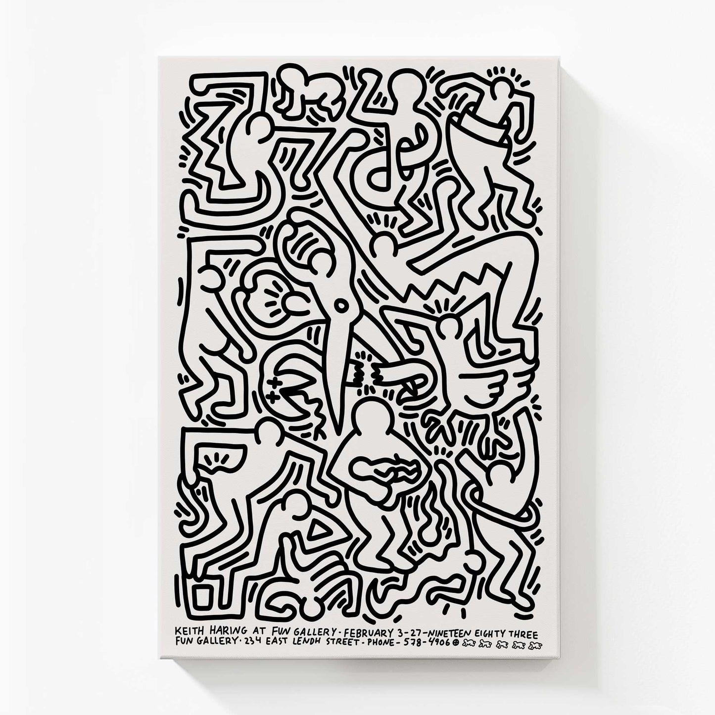 [Color:Stretched Canvas], Picture of art